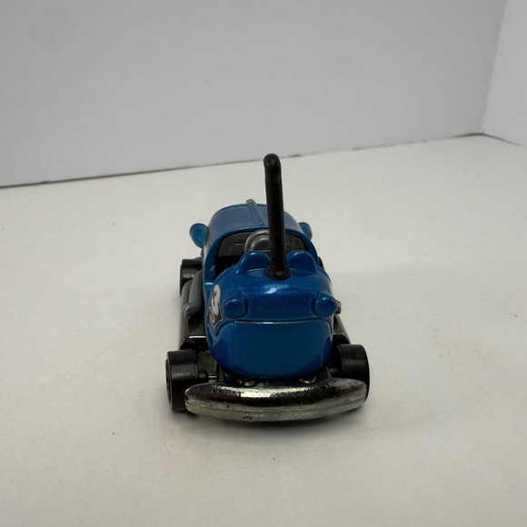 Hot Wheels Bump Around Bumper Car Metallic Blue 2012 Mattel - Picture 4 of 6
